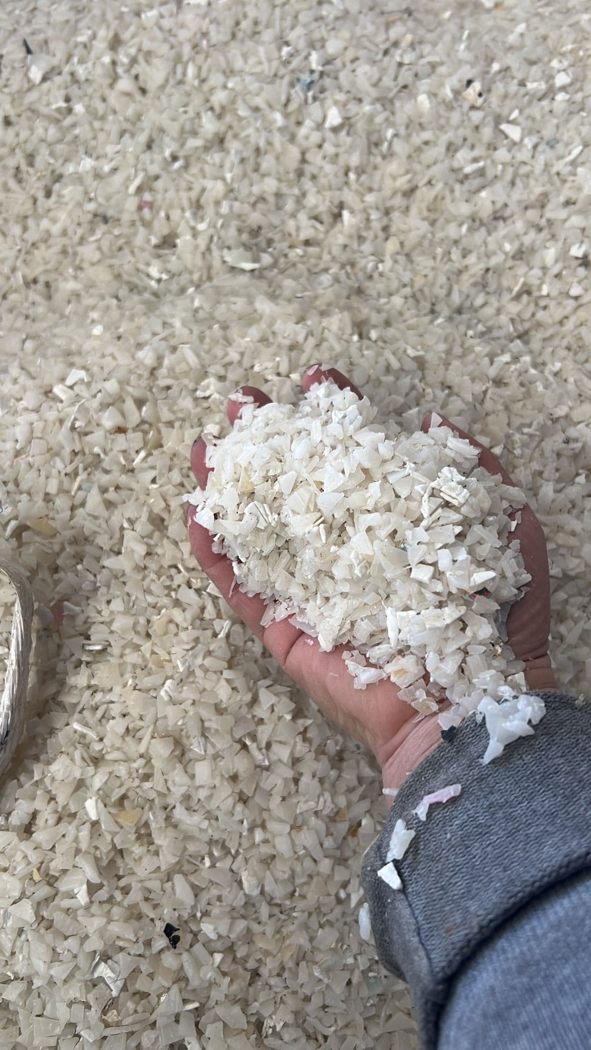 HDPE Regrind IBC/GRG natural color