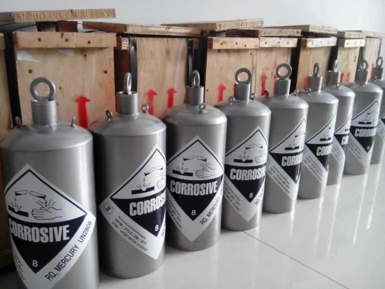 Buy Liquid Mercury | 99.99% Pure Mercury Metal Supplier | Bulk Mercury Price per KG